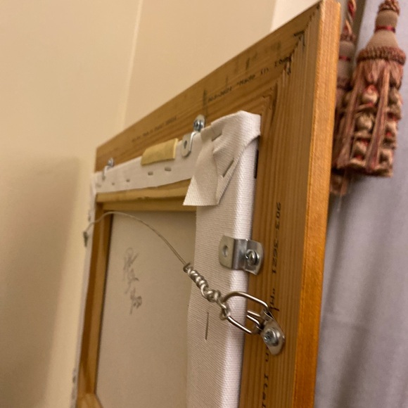 Original Fawn Painting with Solid Wooden Frame - Picture 5 of 5